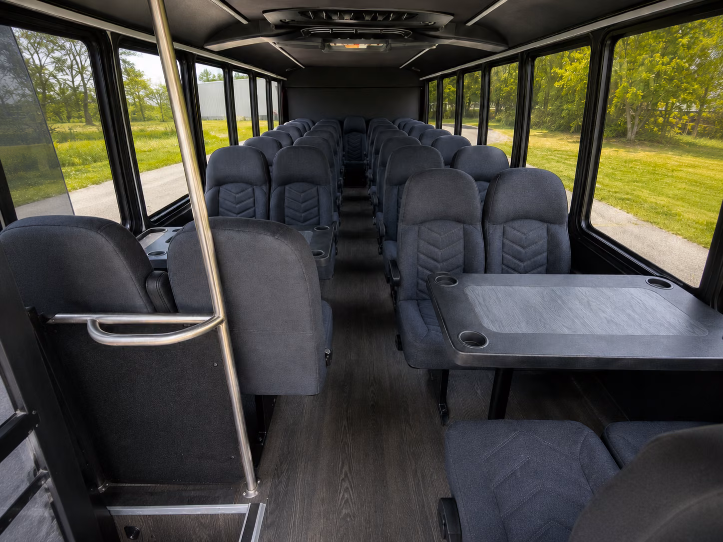 employee shuttle buses for jersey city s growing corporate district