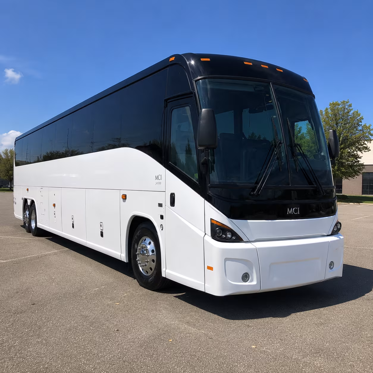 jersey city 45 passenger charter bus