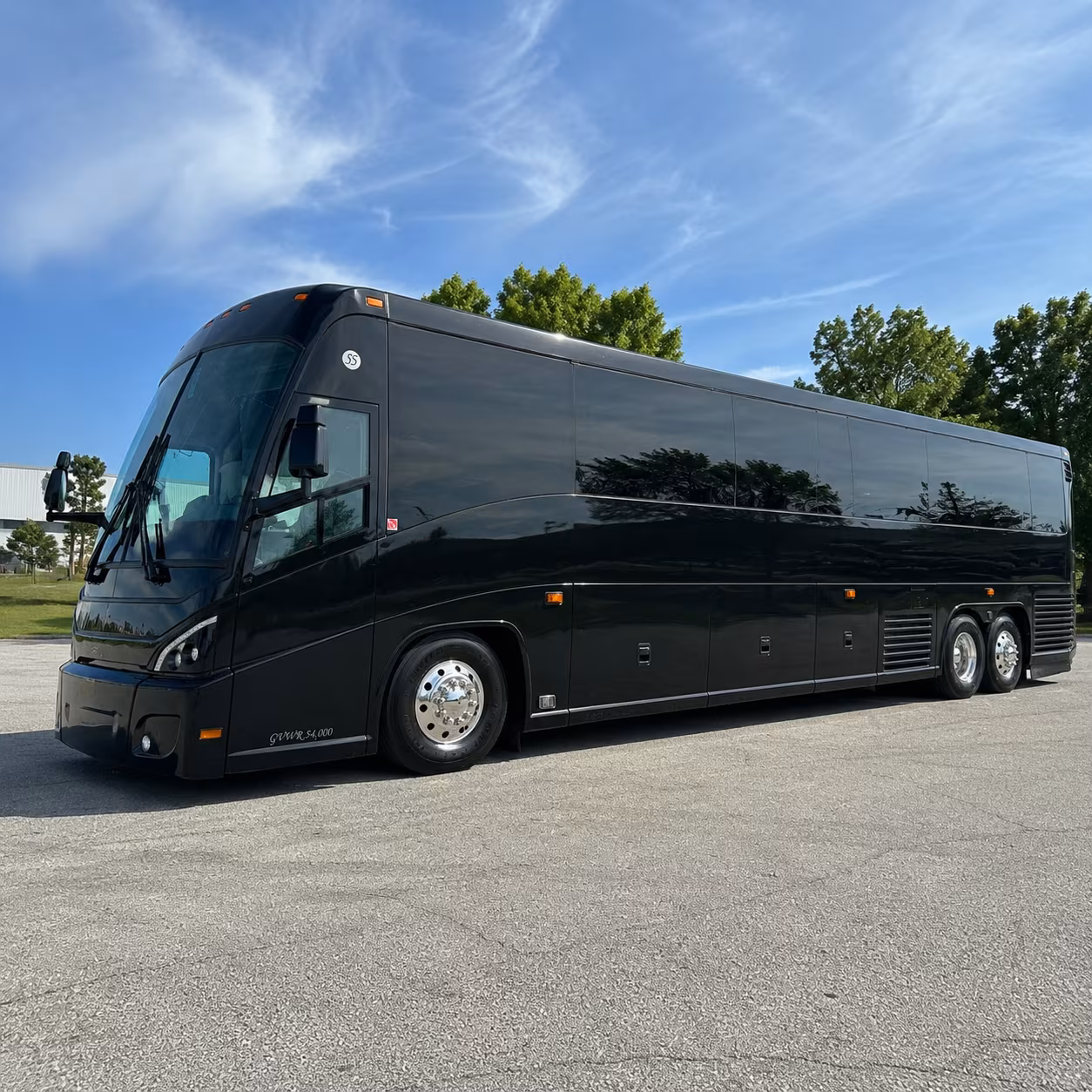 jersey city 47 passenger charter bus