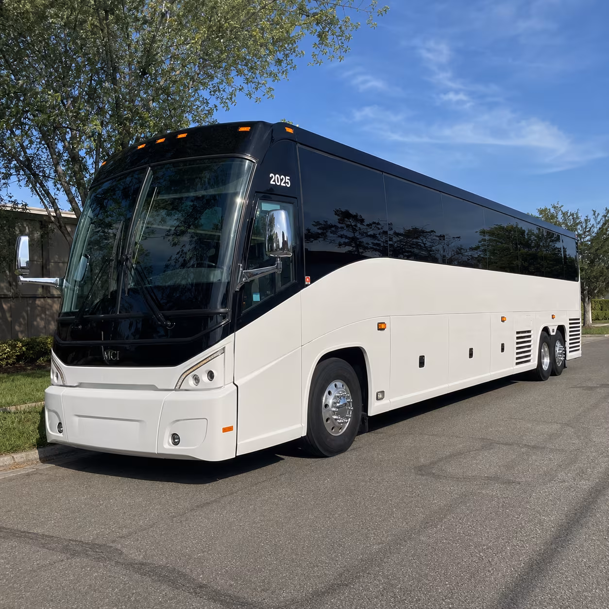 jersey city government military charter bus rental
