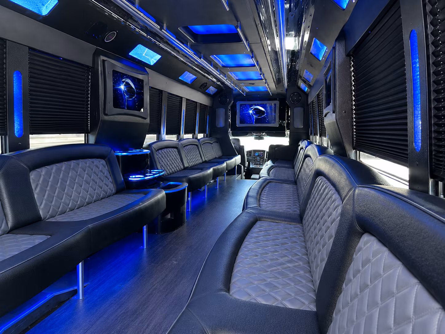 party buses for birthday bar crawls through downtown jersey city